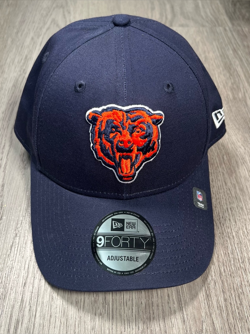 New Era 9FORTY Chicago Bears NFL Snapback Navy Blue Adjustable Cap Hat